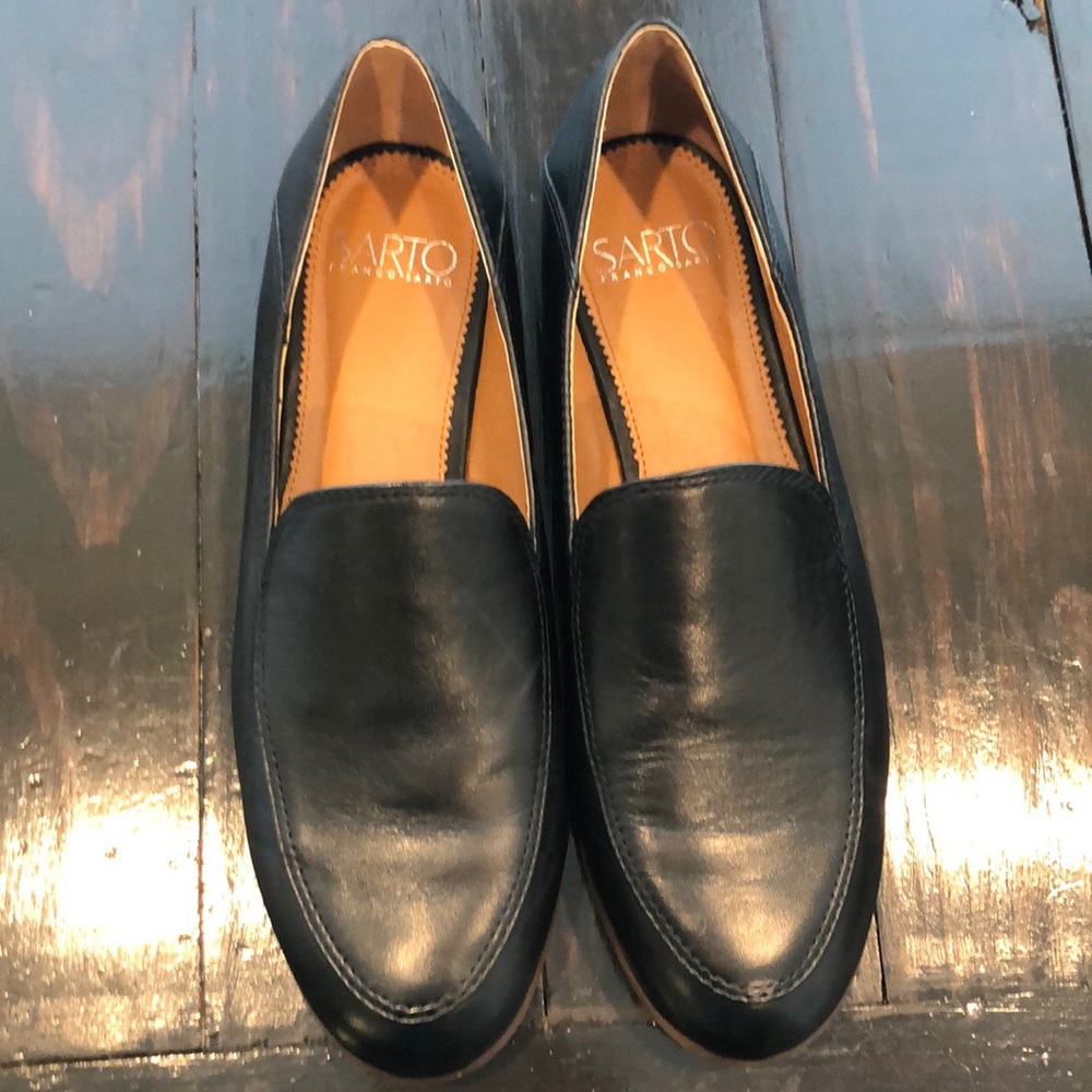 Franco Sarto Black Loafer